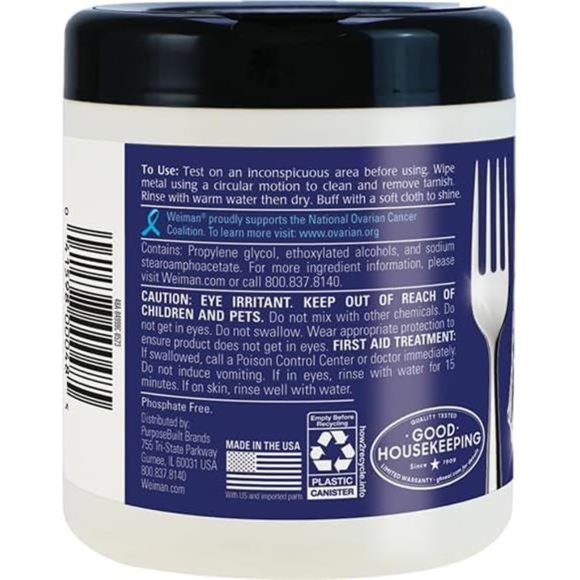 Jewelry Polish Cleaner & Tarnish Remover Wipes -20 Count -2 Pack -Use on Silver - Picture 8 of 8